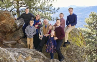 The McGarrity family (L to R) Jeffrey, Augustine, Sonia, Charlotte, Jeff, RoseMarie, Cecilia, Sean, Brendan, Thomas. Photo courtesy of Patrick Sola.
